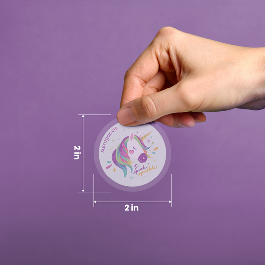 I Speak Sparkle Sticker