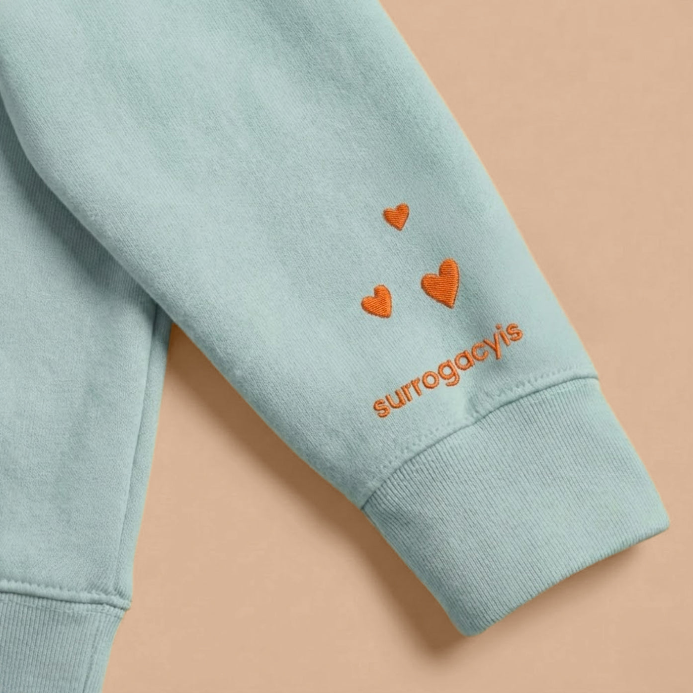 Life of a Surrogate Embroidered Crewneck