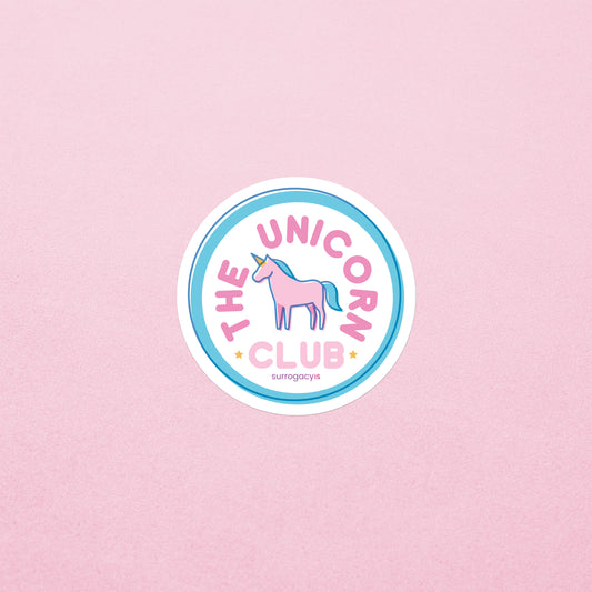 Unicorn Club Sticker