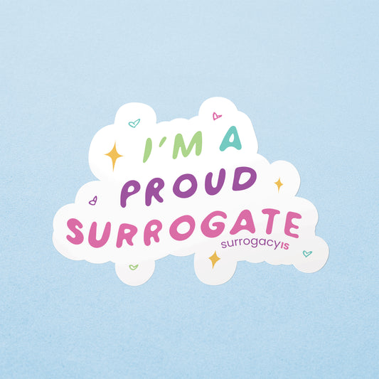 Proud Surrogate Sticker