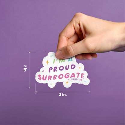 Proud Surrogate Sticker