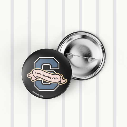 Surro Sparkle Club Button Pin