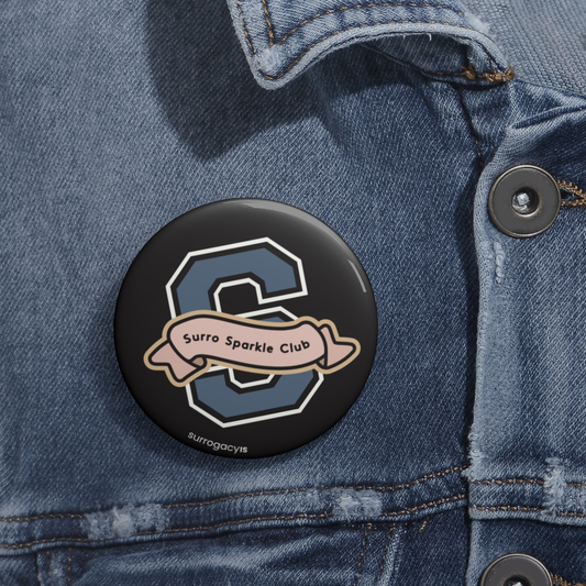 Surro Sparkle Club Button Pin