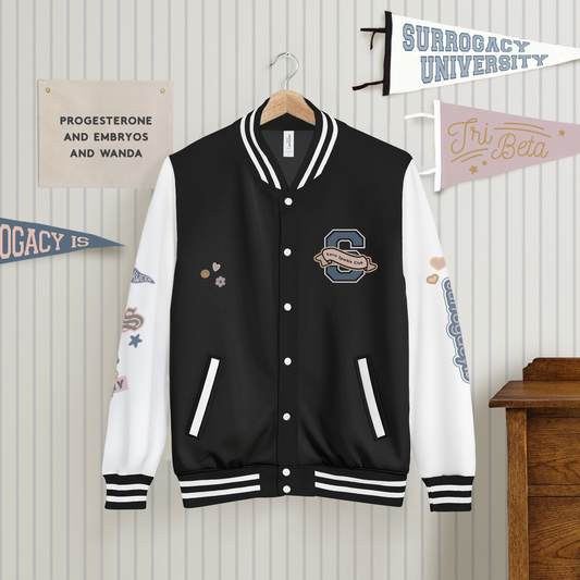 Surro Sparkle Club Heavyweight Letterman Jacket
