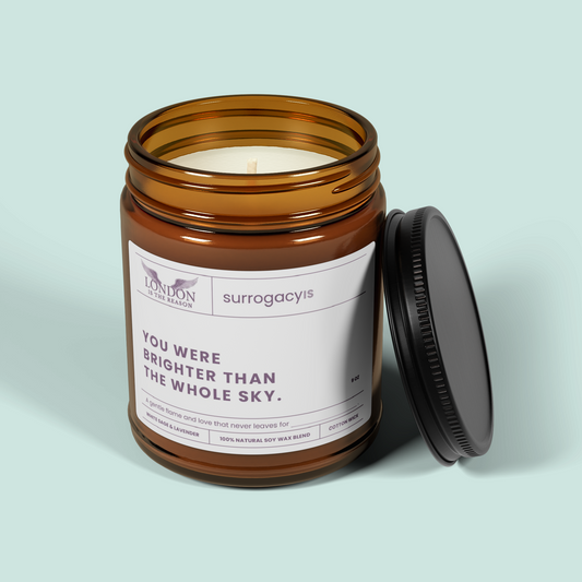 London Is The Reason: White Sage & Lavender Soy Candle