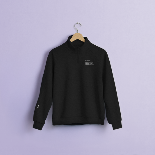 Blamed for Running Late (aka Dad) Fleece Pullover