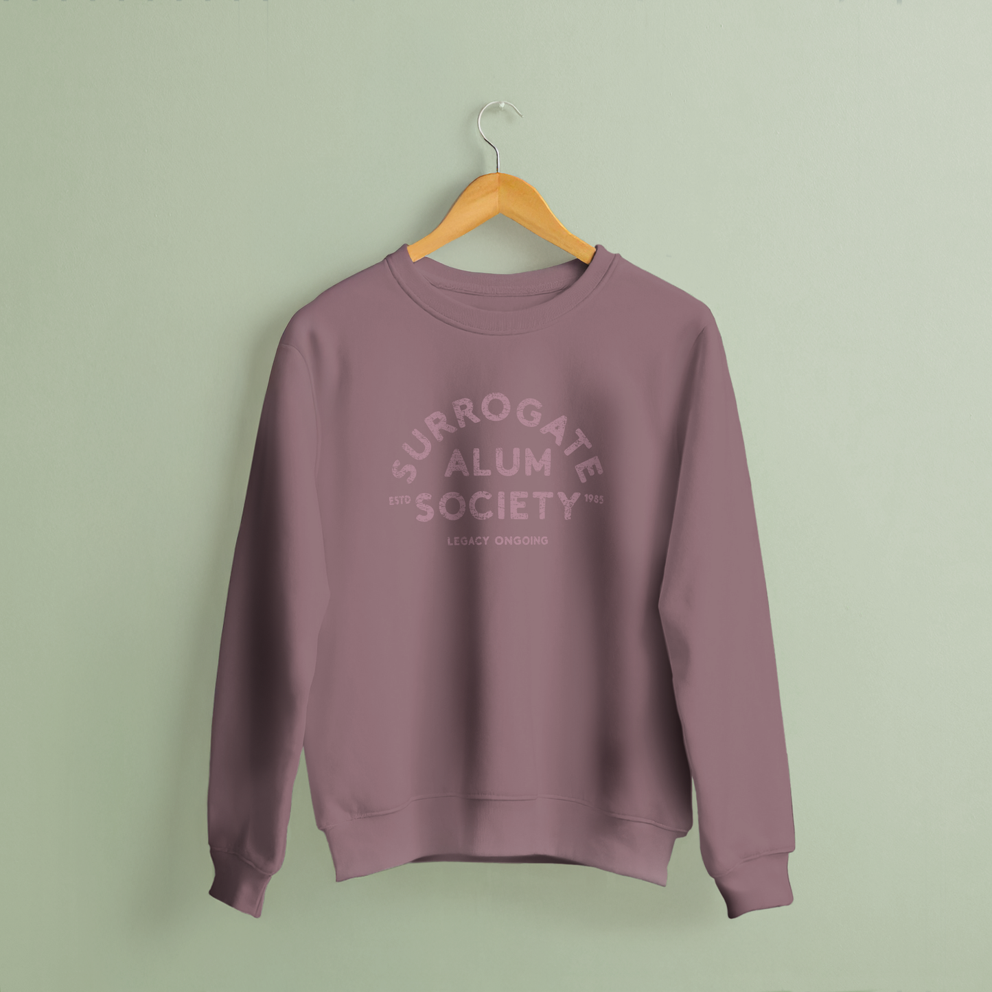 Surrogate Alum Society Crewneck