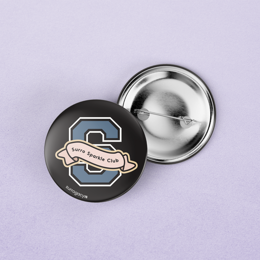 Surro Sparkle Club Button Pin
