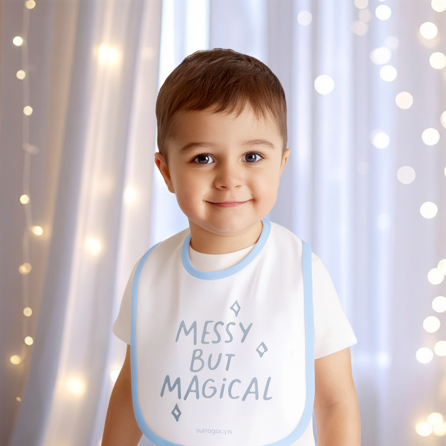 Messy But Magical Baby Bib