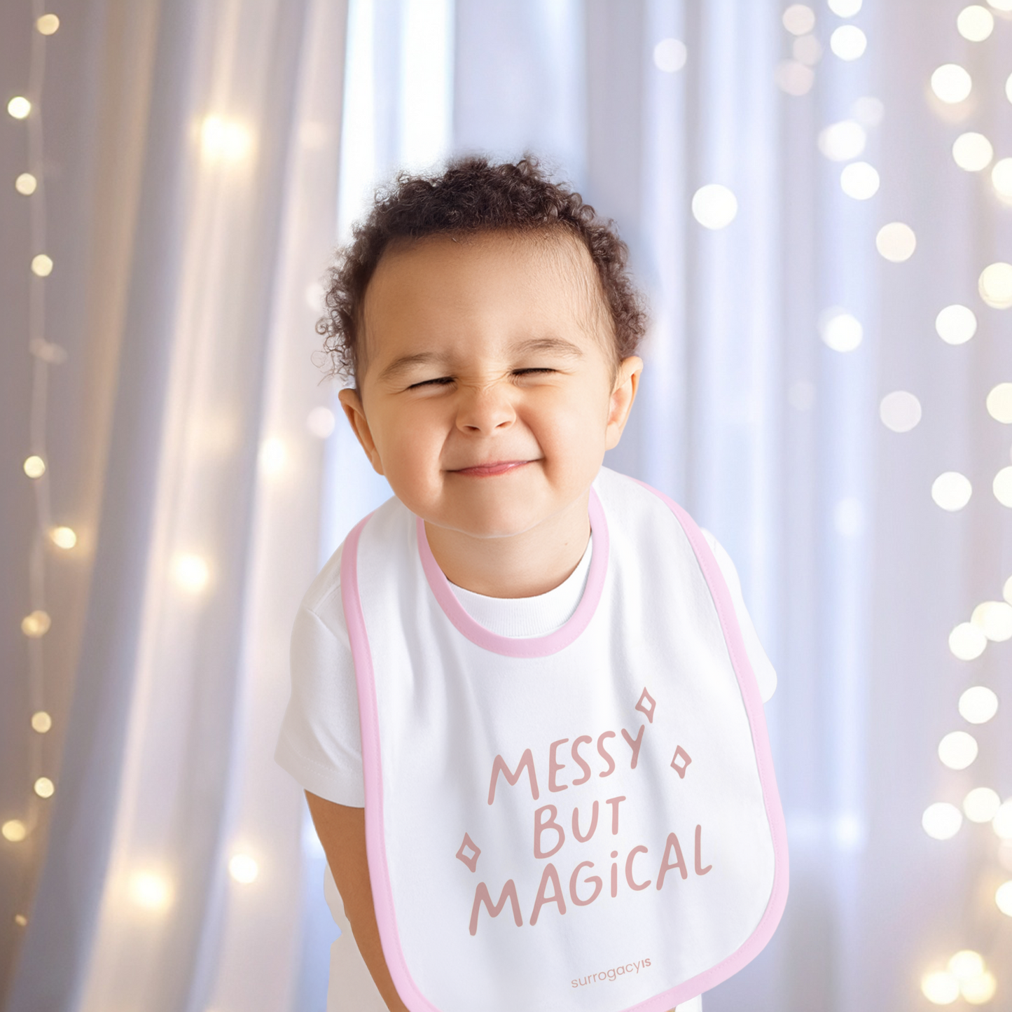 Messy But Magical Baby Bib
