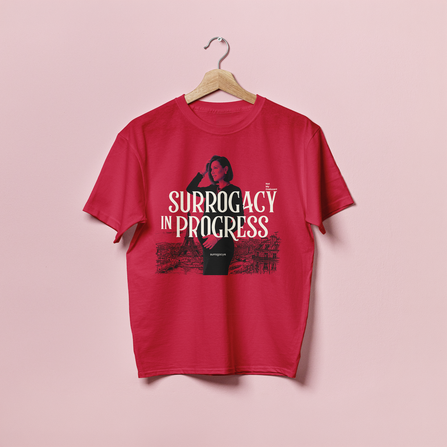 Surrogacy in Progress Relaxed Tee