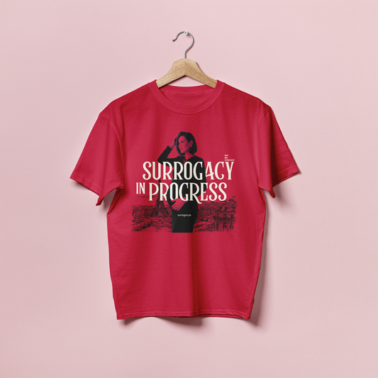 Surrogacy in Progress Relaxed Tee
