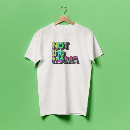 Not the Mama - Weathered Throwback Tee