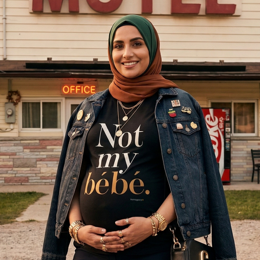 Not My Bébé Oversized Tee