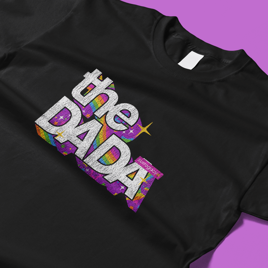 The Dada - Weathered Throwback Tee