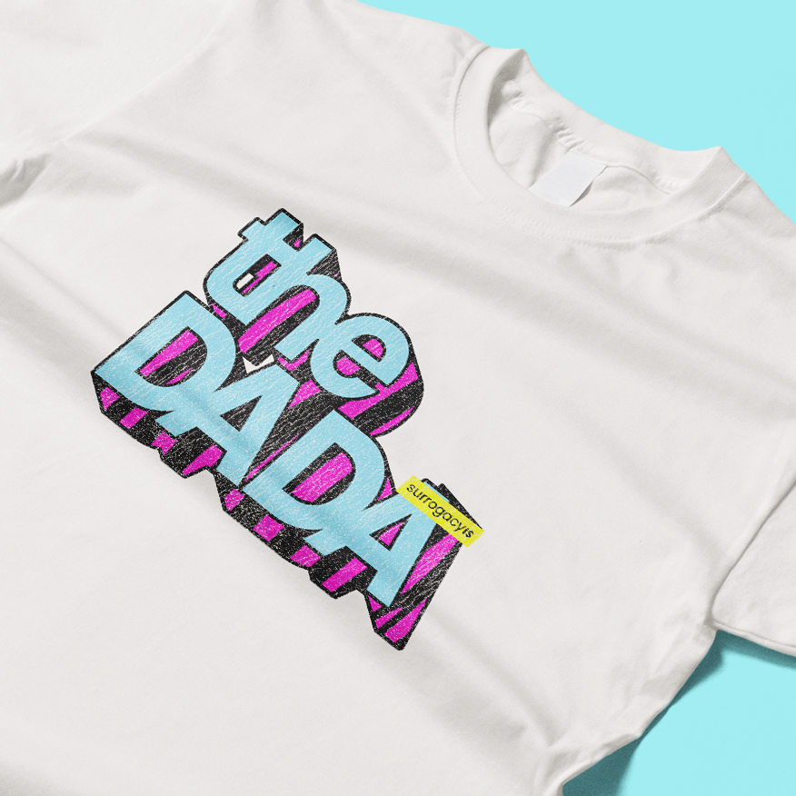 The Dada - Weathered Throwback Tee