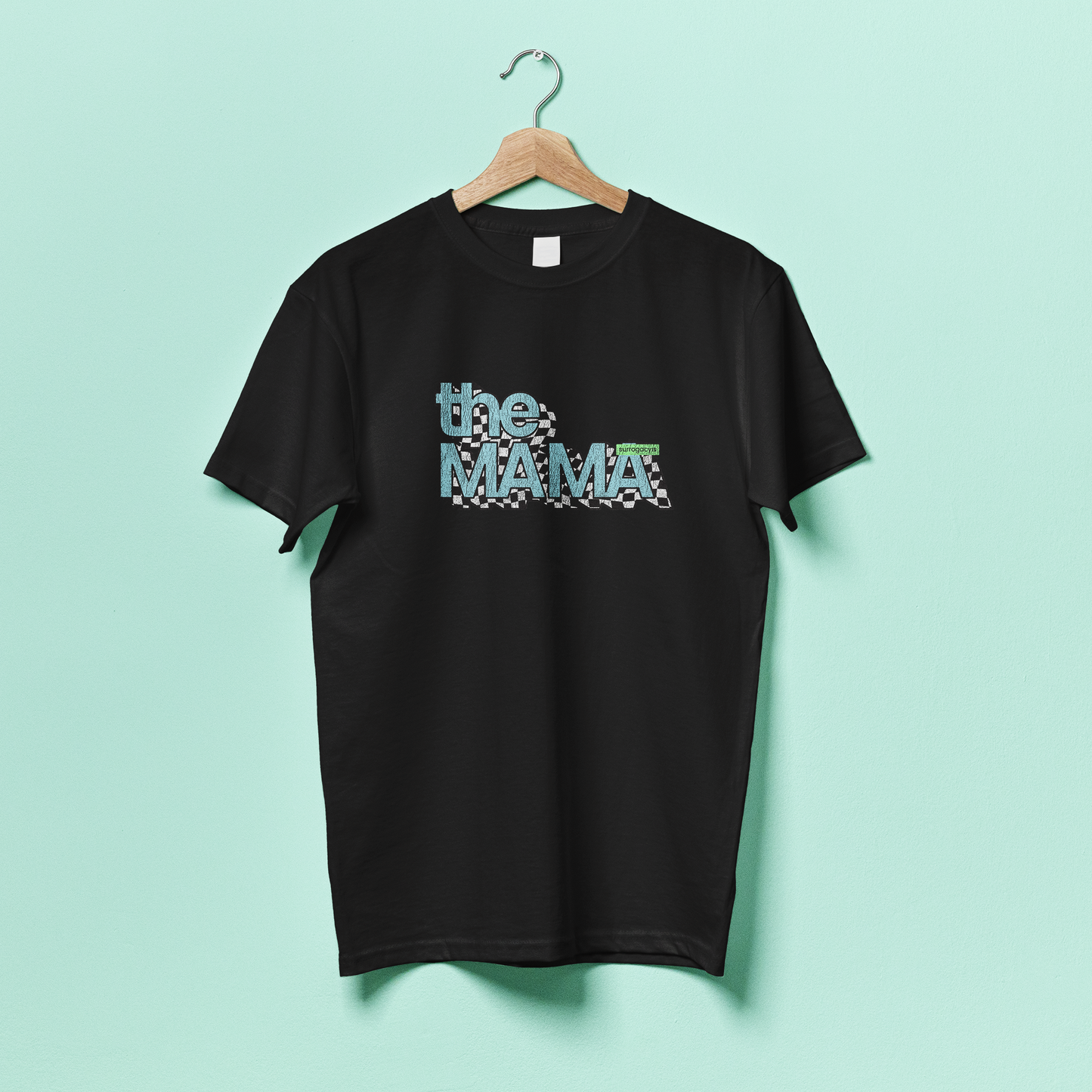 The Mama - Weathered Throwback Tee