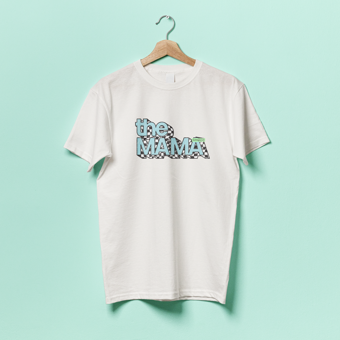 The Mama - Weathered Throwback Tee
