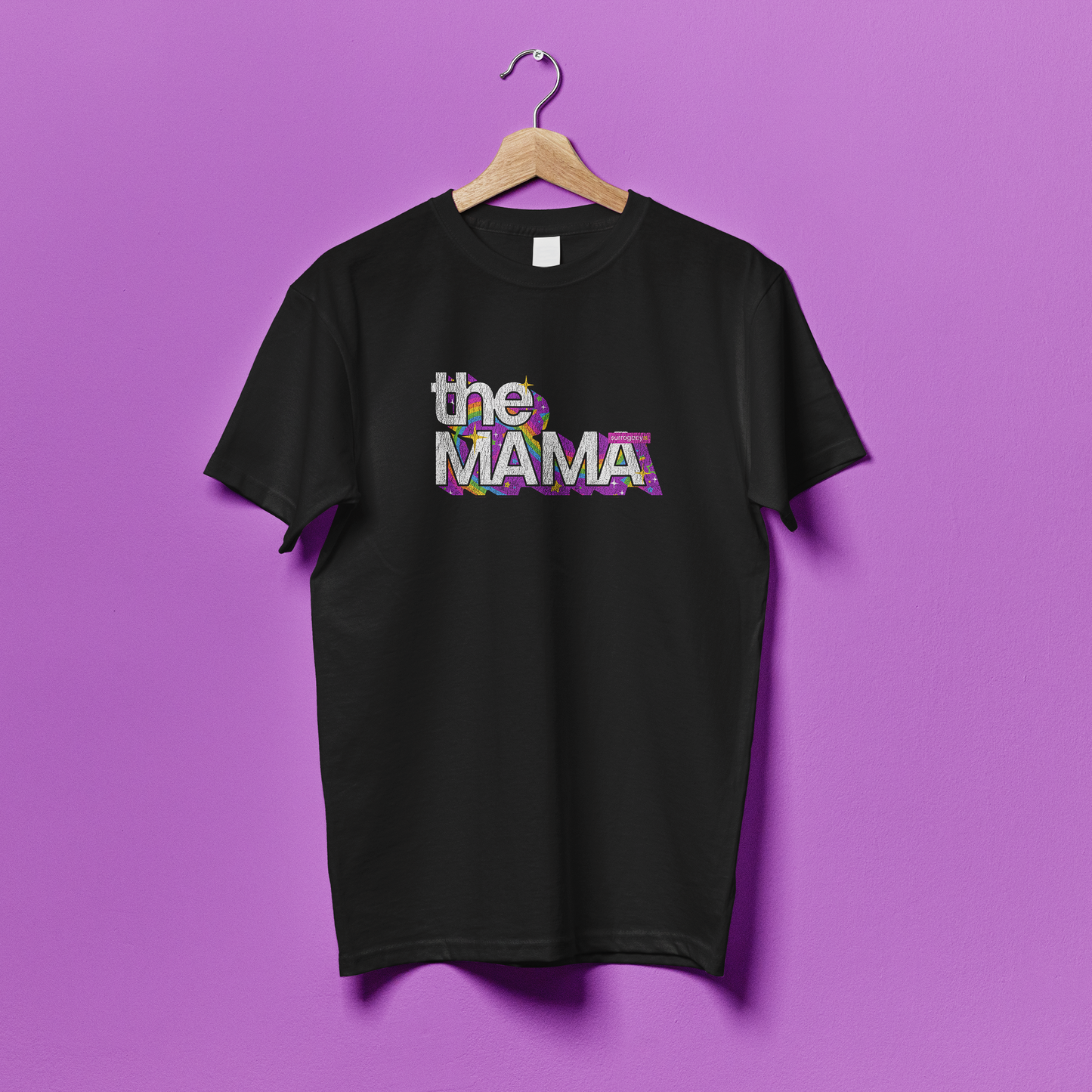 The Mama - Weathered Throwback Tee