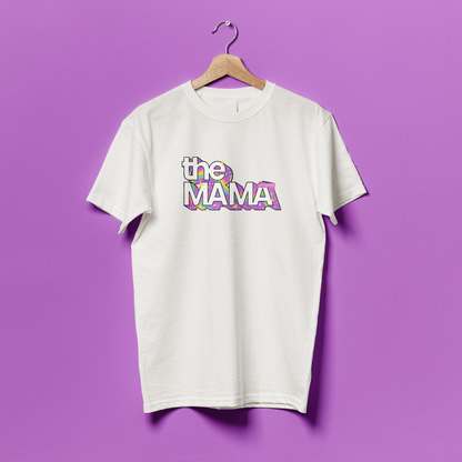The Mama - Weathered Throwback Tee