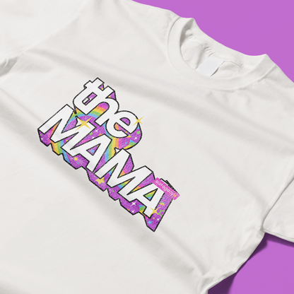 The Mama - Weathered Throwback Tee