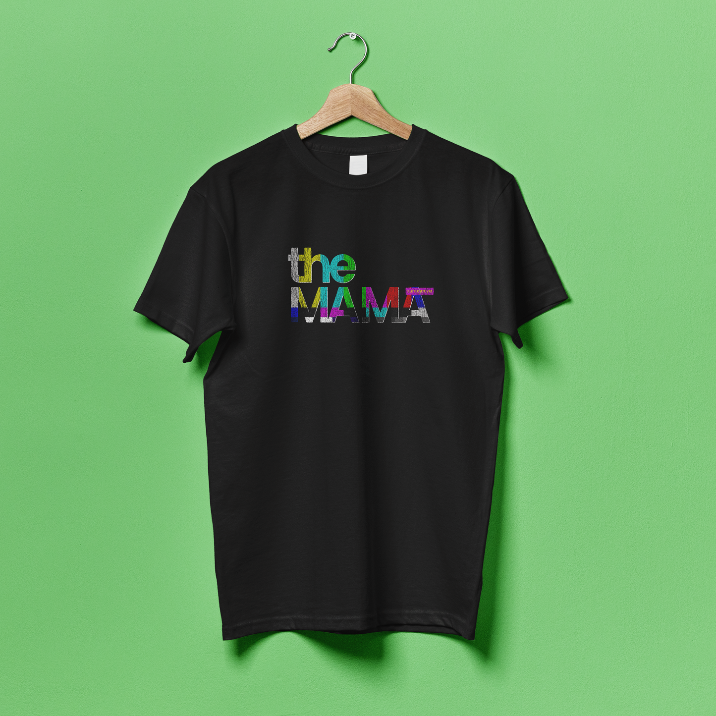The Mama - Weathered Throwback Tee