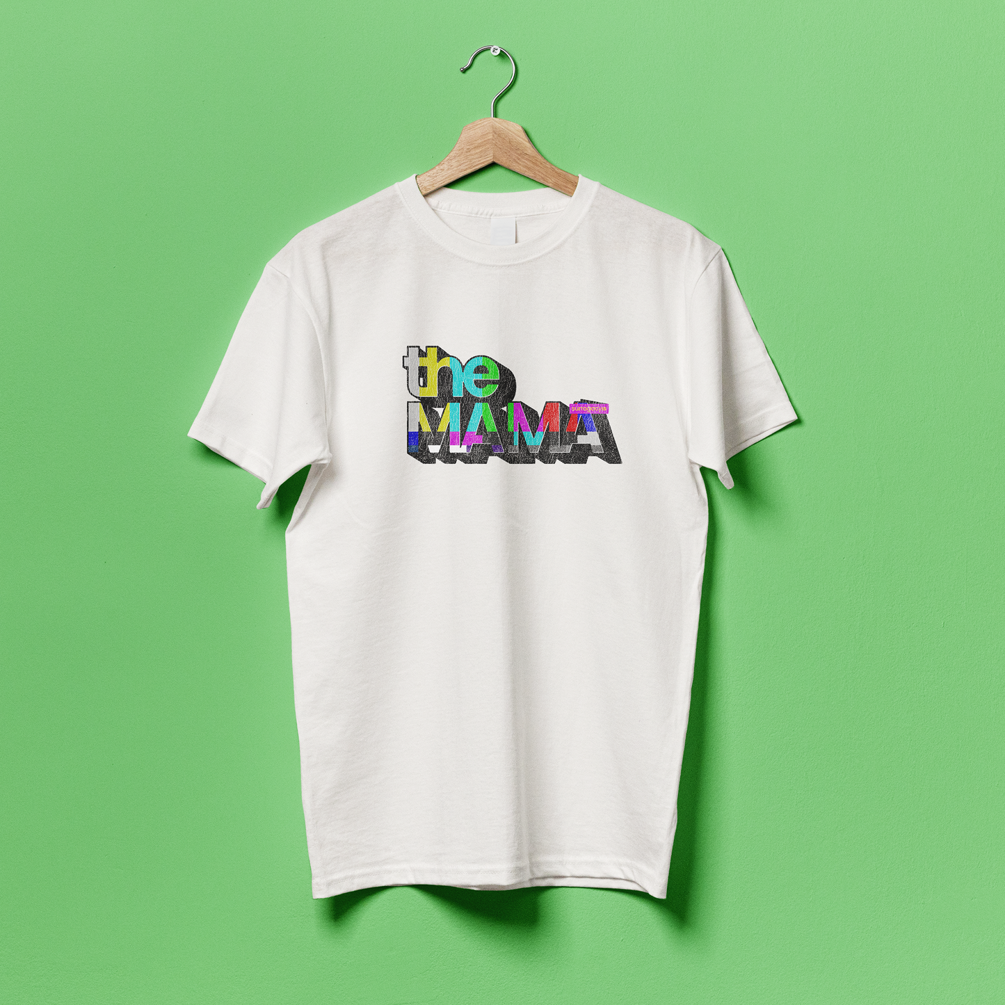 The Mama - Weathered Throwback Tee