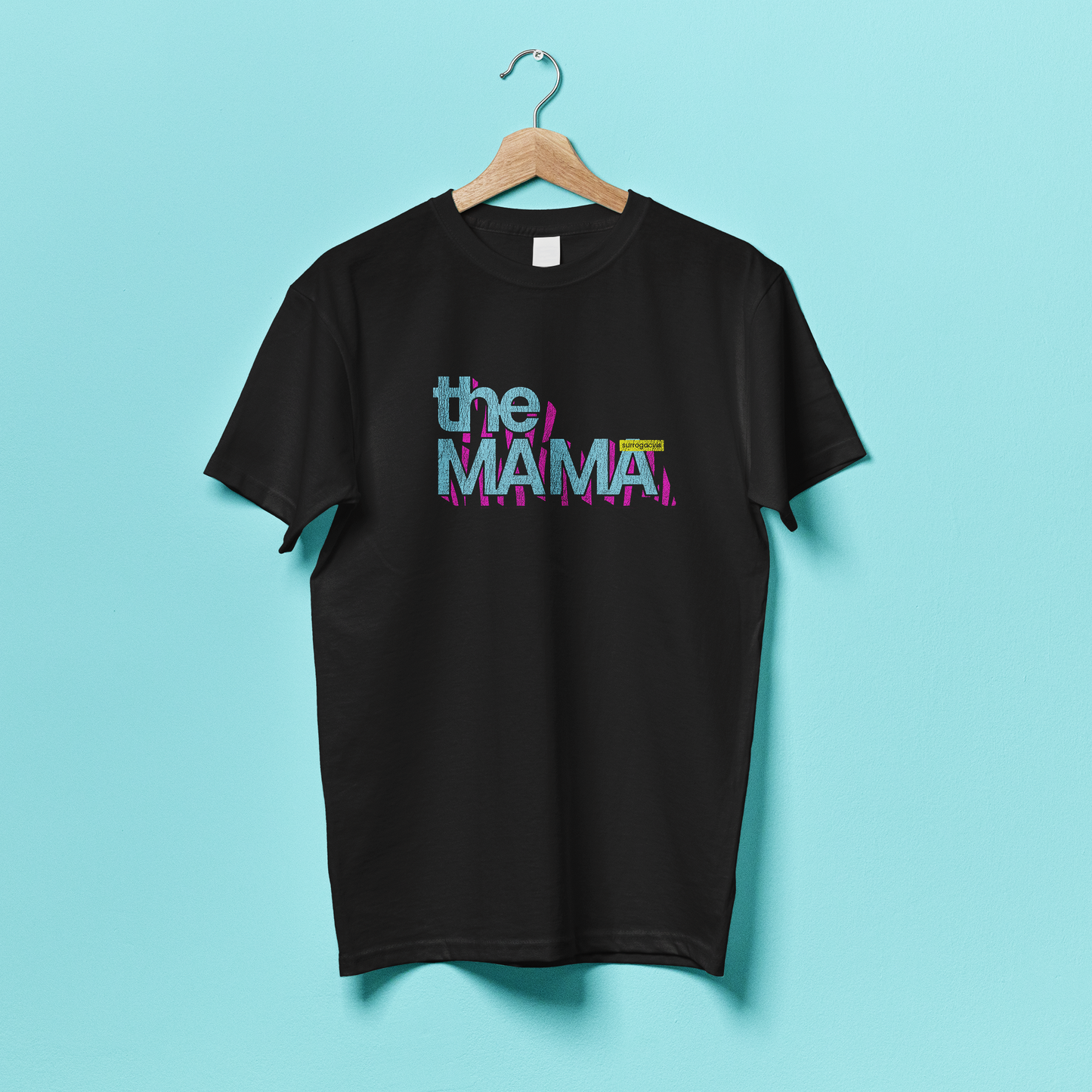 The Mama - Weathered Throwback Tee