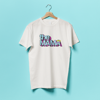 The Mama - Weathered Throwback Tee