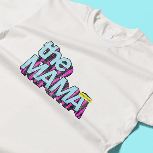 The Mama - Weathered Throwback Tee
